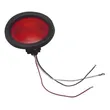 Red 4" Round Grommet Mount Lam